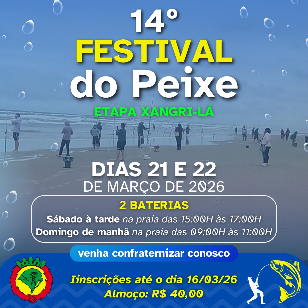 Festival do Peixe 2026 AFCEEE
