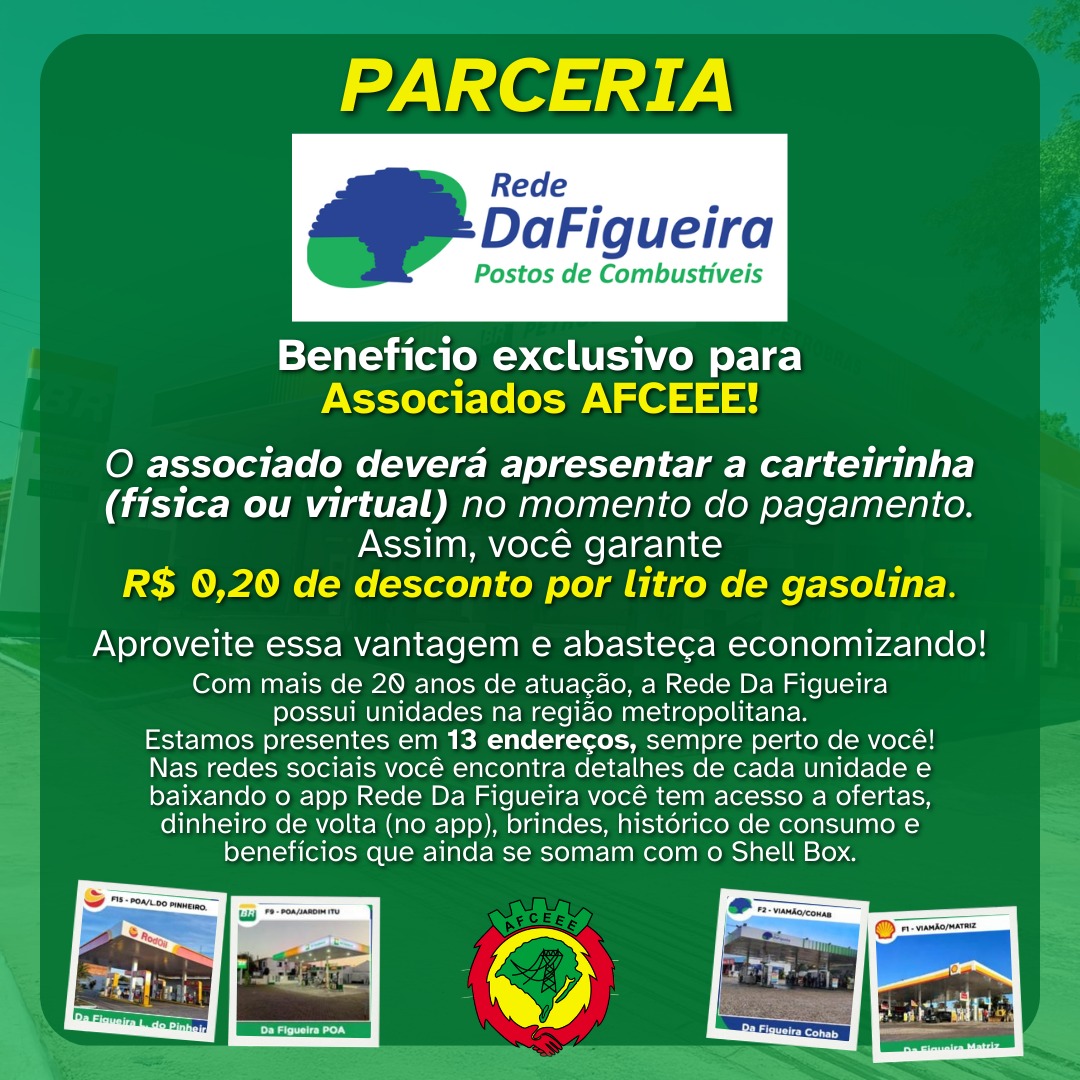 Parceria AFCEEE Rede da Figueira